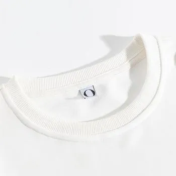 2021 Fashion Warm Christmas O-Neck White Sweater Q