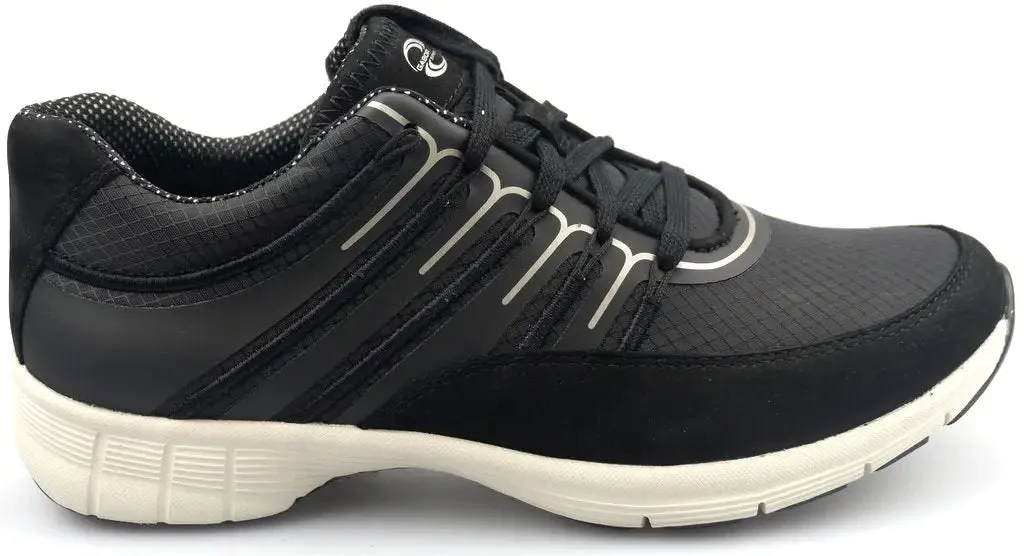 '74.352.17' women's walking running sneaker - Black