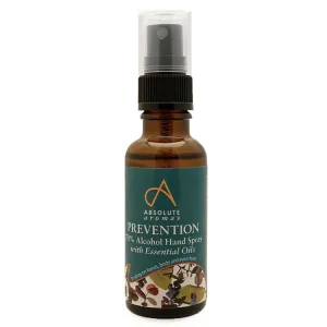 Absolute Aromas Prevention 70% Alcohol Hand Spray 30ml