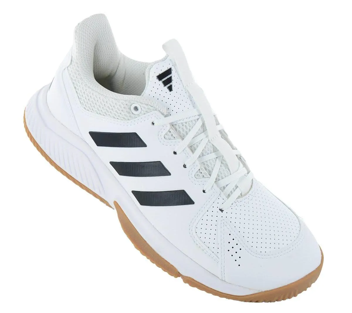adidas Court Flight - Volleyball Indoor Schuhe Hallenschuhe Weiß IE1656