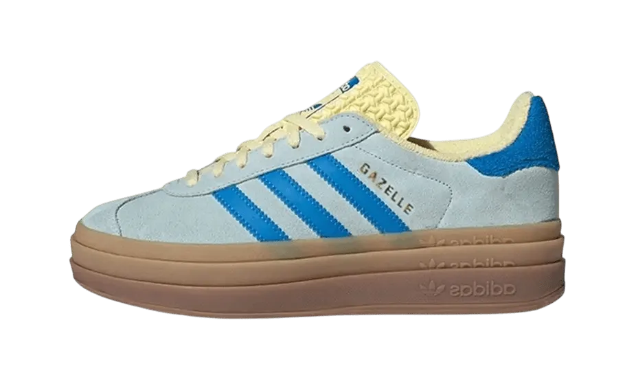 Adidas Gazelle Bold Almost Blue Yellow