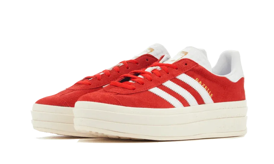 Adidas Gazelle Bold Red Cloud White