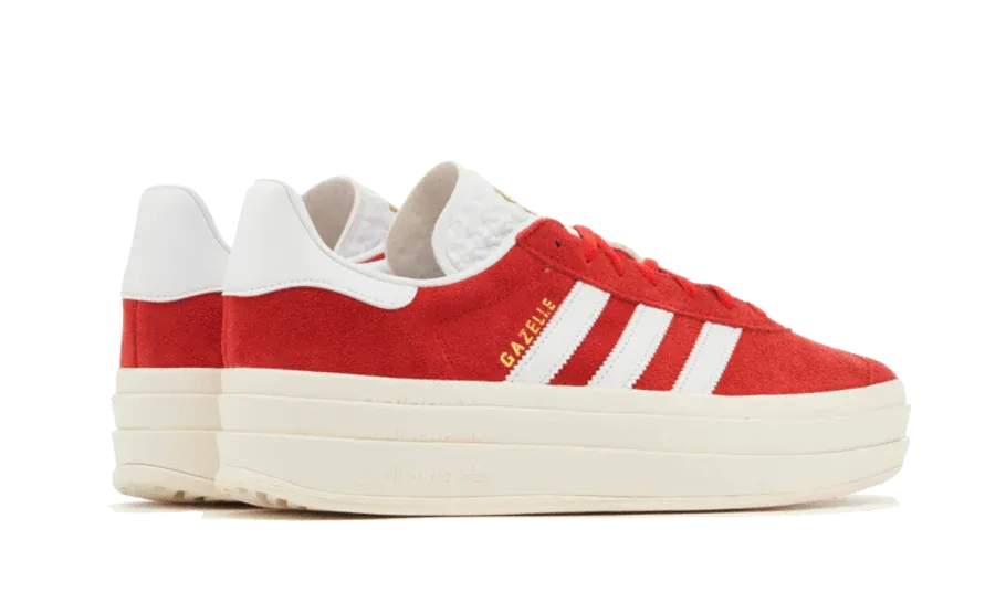 Adidas Gazelle Bold Red Cloud White
