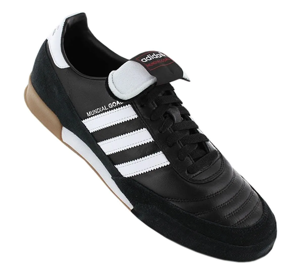 adidas Mundial Goal - Herren Hallen Fußballschuhe Schwarz 019310