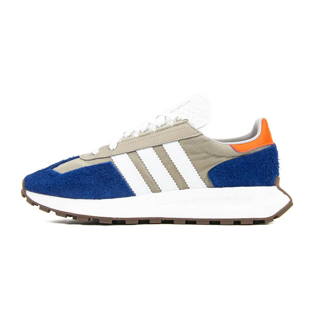 Adidas Retropy E5 Feather Grey Cloud White Victory Blue Orange Sneaker Shoe