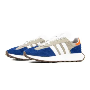 Adidas Retropy E5 Feather Grey Cloud White Victory Blue Orange Sneaker Shoe
