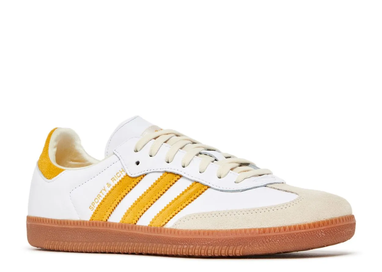 Adidas Sporty & Rich x Samba OG 'White Bold Gold'