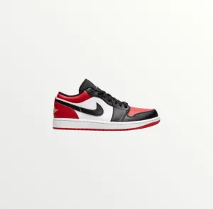 air jordan 1 low bred toe