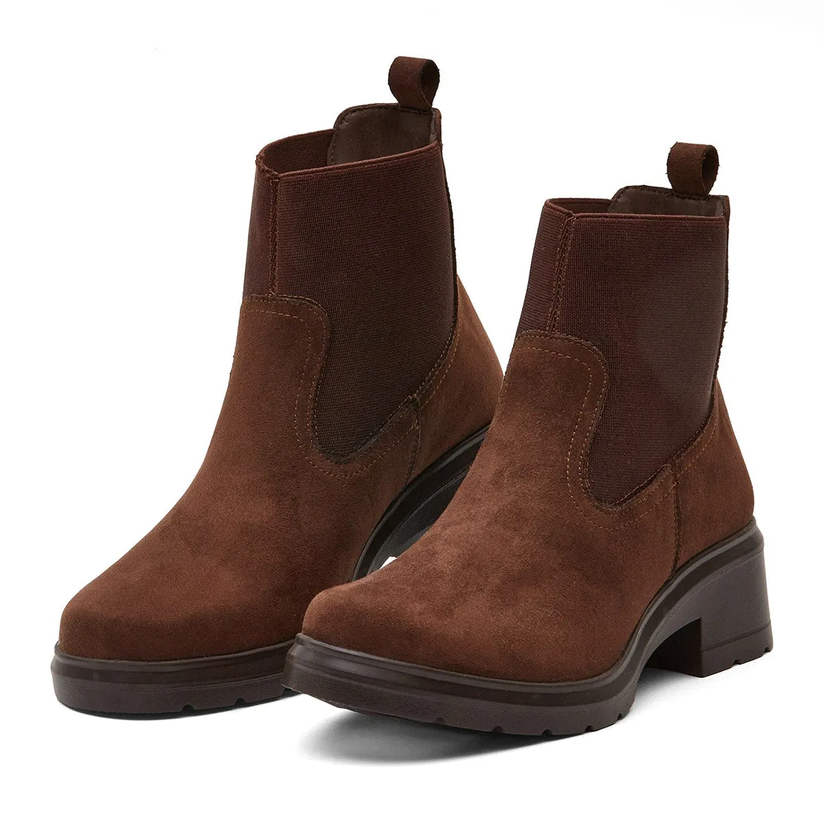 Andrea Chelsea Boots With Elastic Side 85888