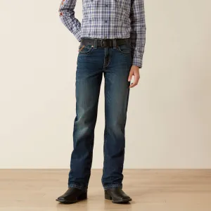 Ariat Boy's B5 Slim Nate Straight Leg Jeans-Cyclone