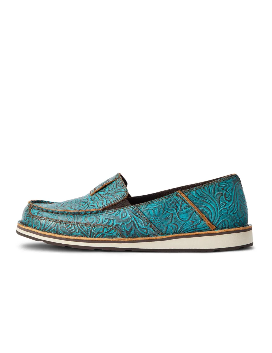Ariat Women’s Cruiser - Brushed Turqoise Floral Emboss