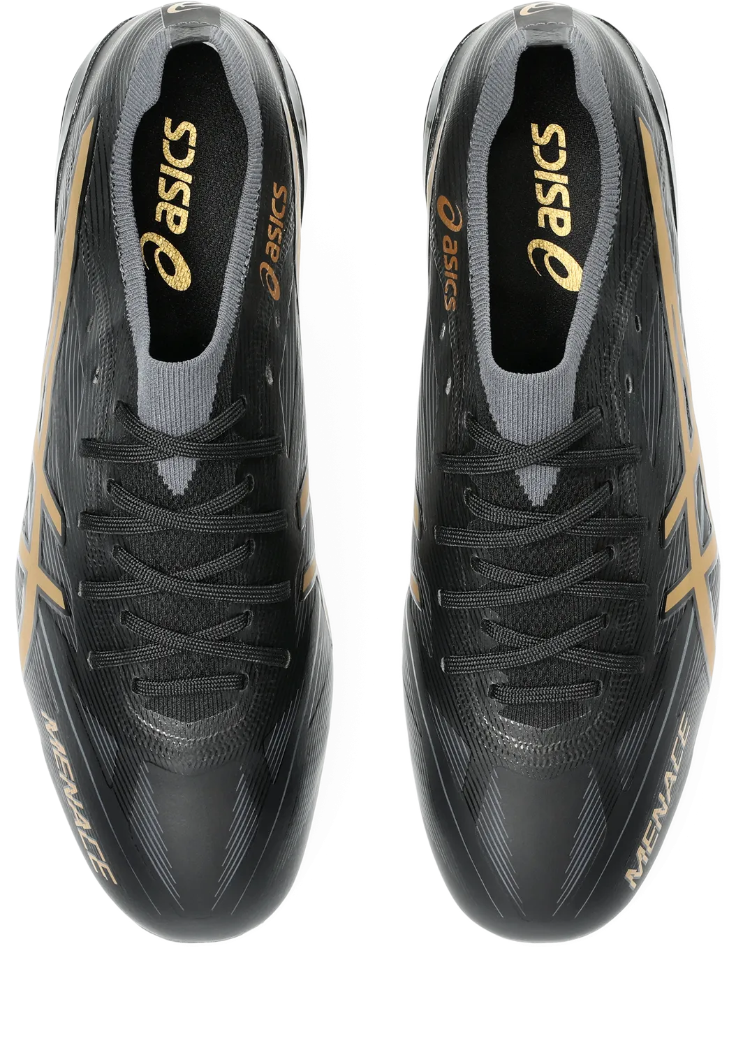 Asics Menace 5 - Black/Pure Gold