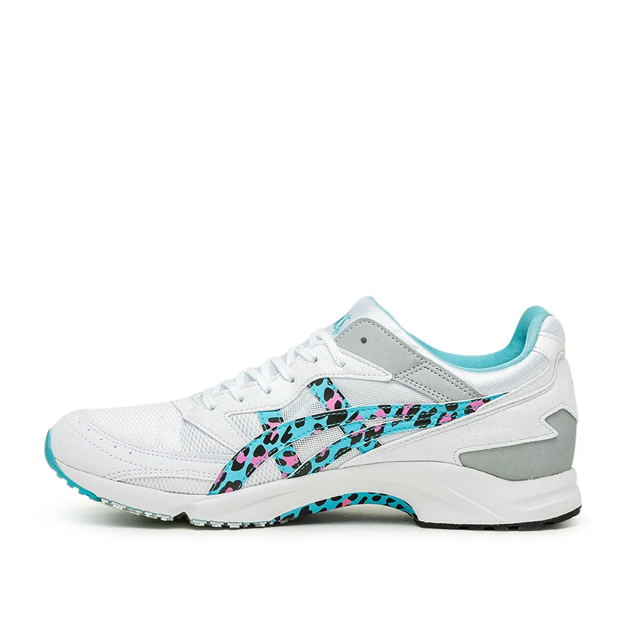 asics x comme des garçons shirt tarther (white/blue)