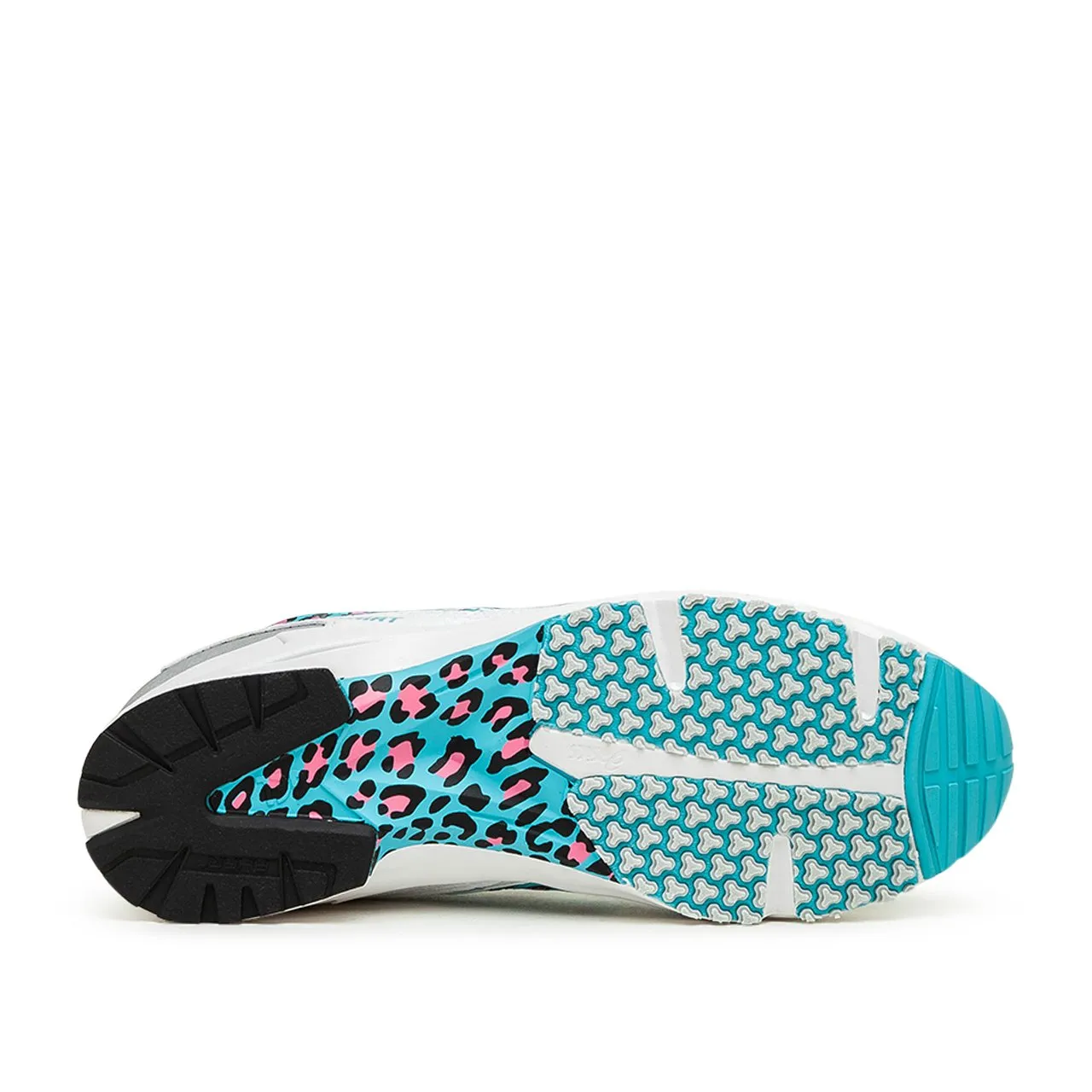 asics x comme des garçons shirt tarther (white/blue)