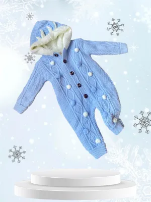 Baby Boys All in One Bobble PramSuit