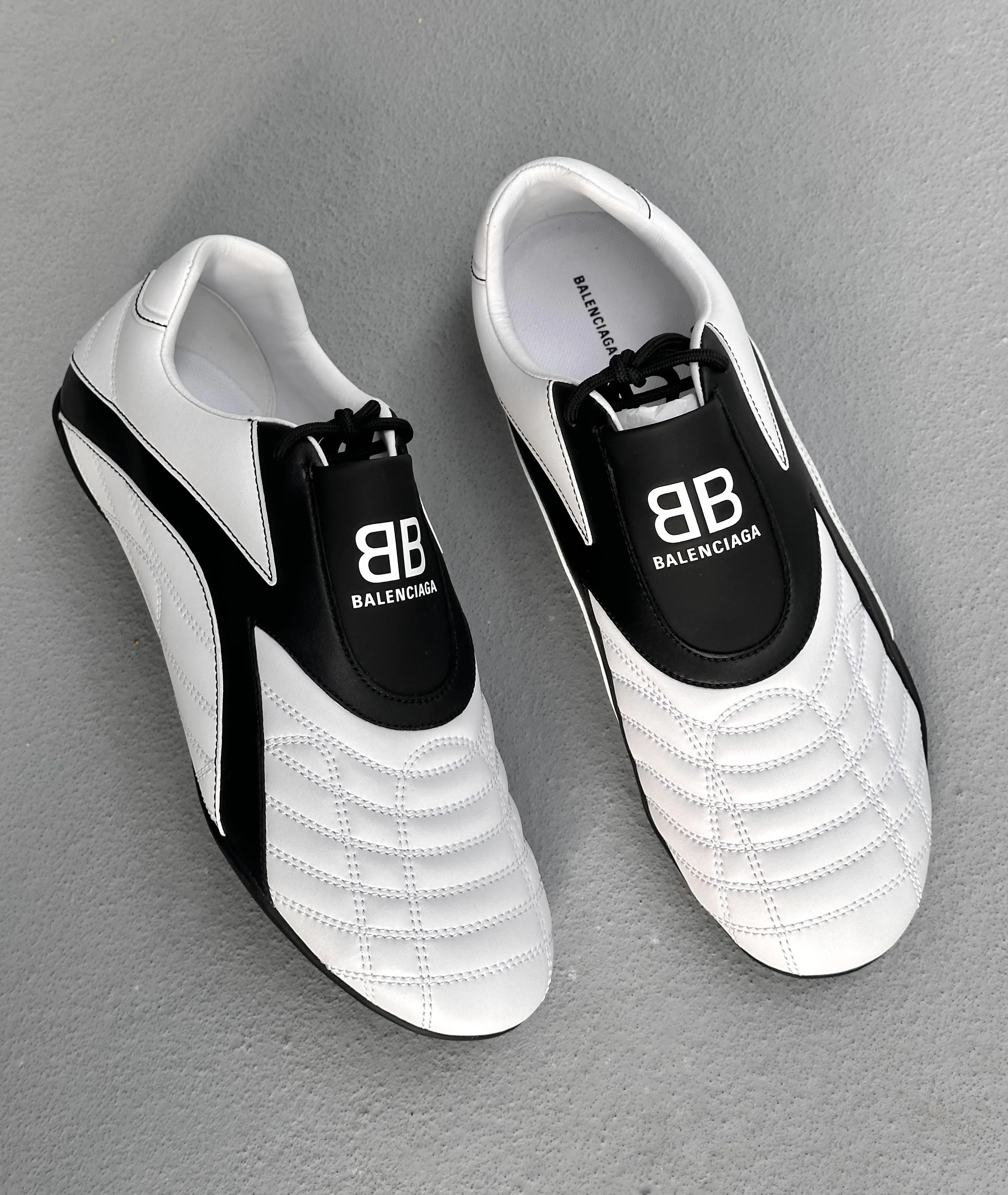 BALENCIAGA AW20 “Zen” Leather Sneakers