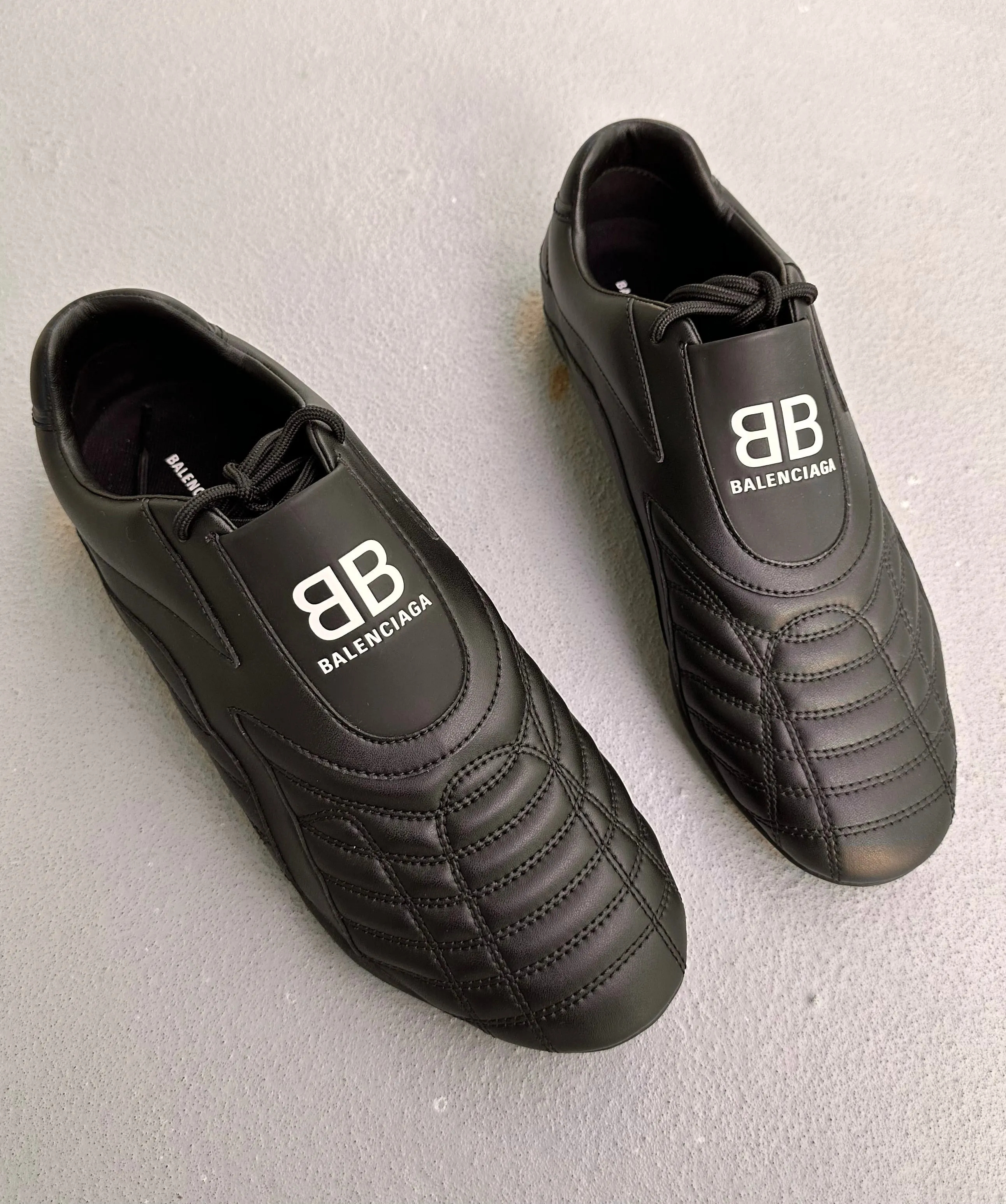 BALENCIAGA AW20 “Zen” Leather Sneakers