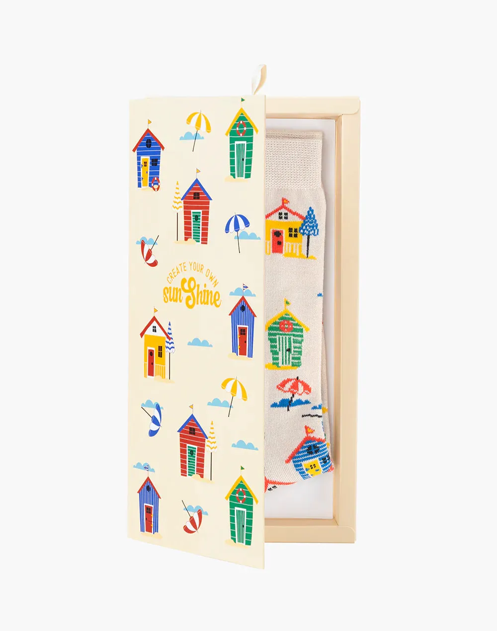 Bamboozled Beach Houses Sock Card
