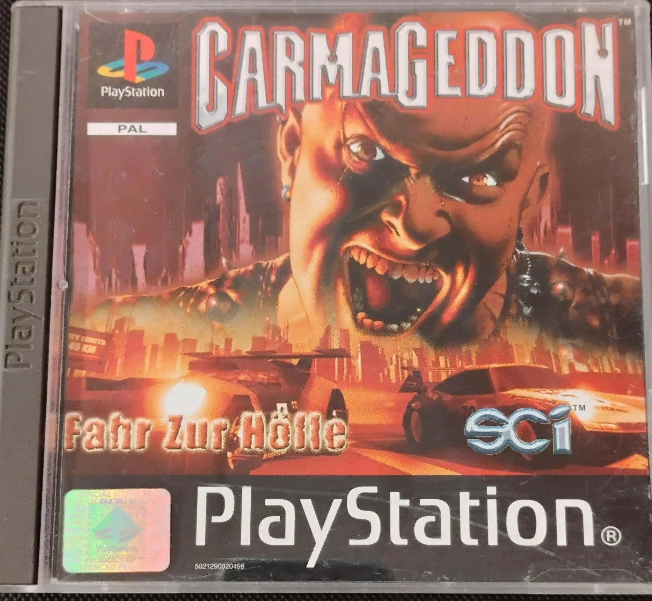 Carmageddon (Tysk front cover)