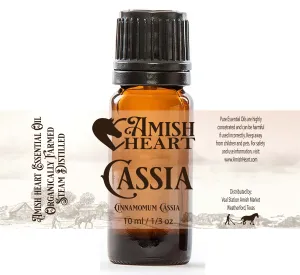 Cassia Essential Oil | Amish Heart | Warm and Spicy Aroma