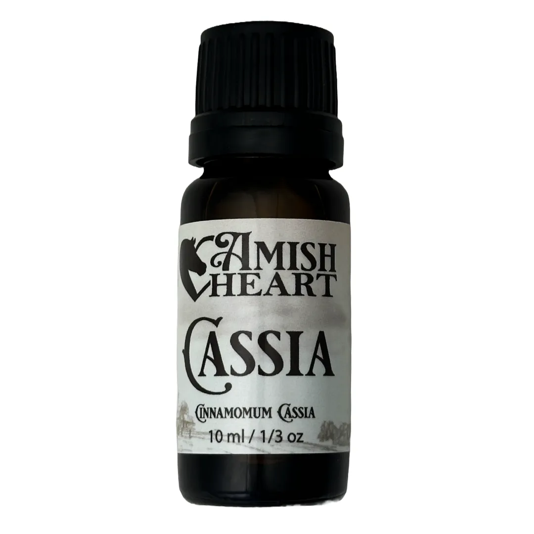 Cassia Essential Oil | Amish Heart | Warm and Spicy Aroma