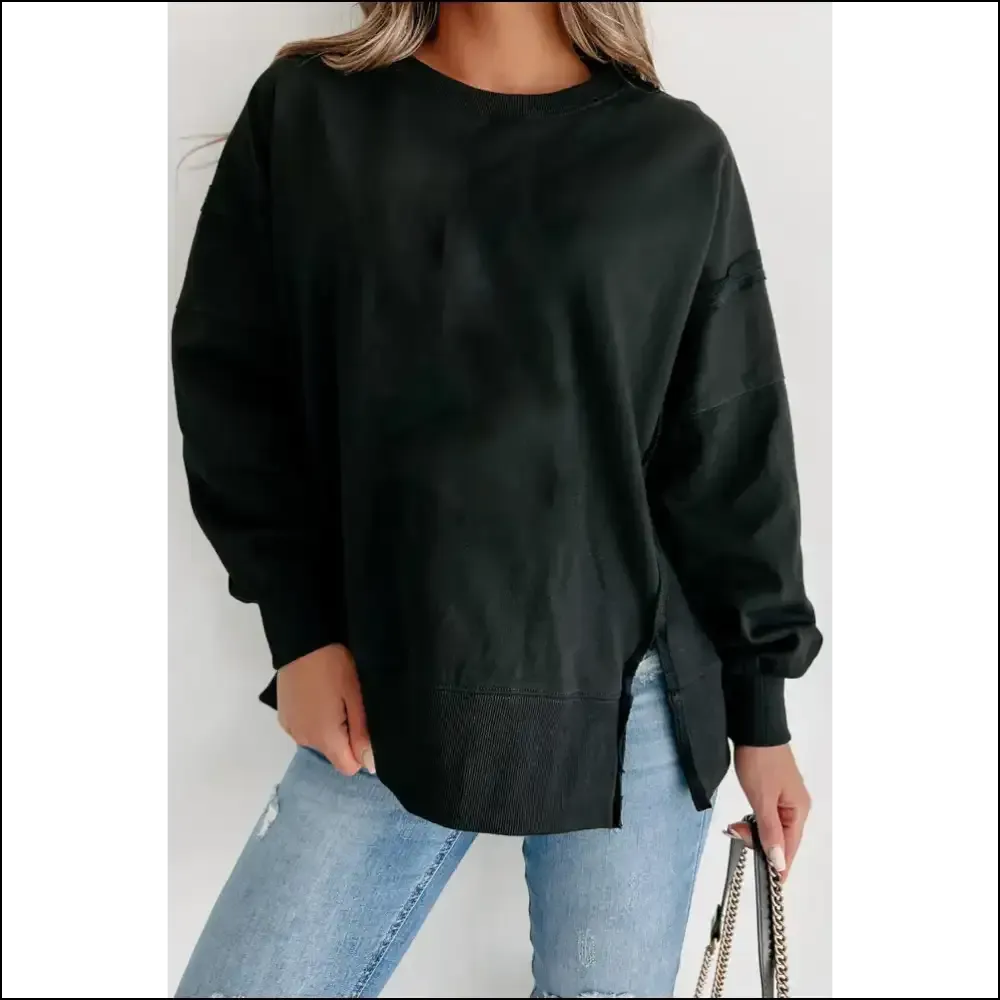 Chic Black Exposed Seam: so Comfy, It's Practically Illegal 🖤 Needful Things