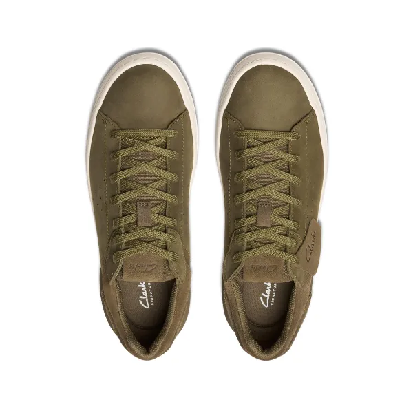 Clarks Men's Courtlite 2 Run Olive
