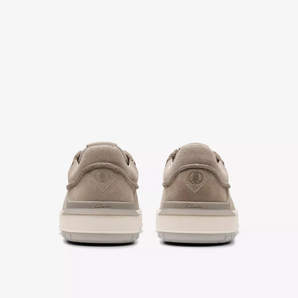 Clarks Men's Courtlite2 Run Grey Nubuck 26181294