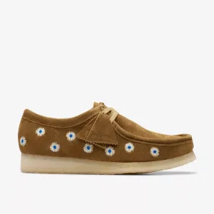 Clarks Men's Wallabee Dark Olive Emb 26175852