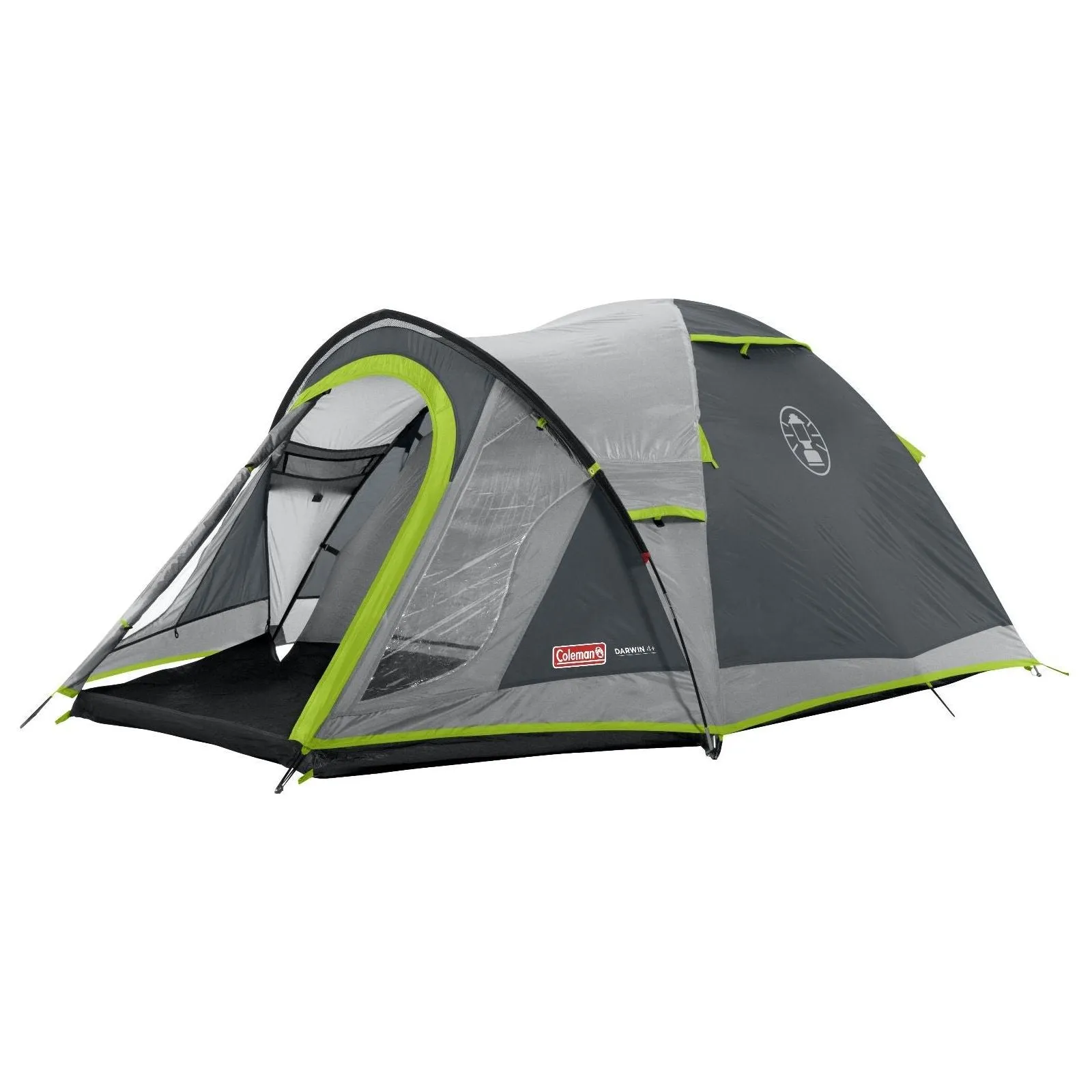 Coleman Tent Darwin 4  Compact 4 Person Dome Tent Camping
