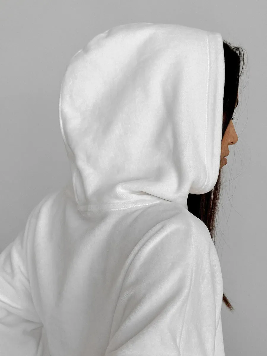 Cozy Velvet Knitting Hooded Two-Piece Set for Effortless Comfort and Style