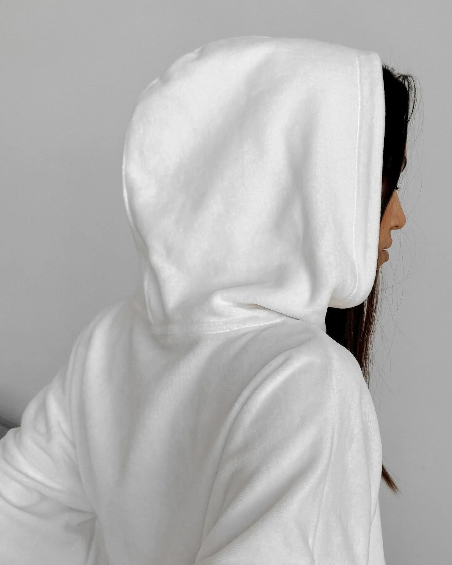Cozy Velvet Knitting Hooded Two-Piece Set for Effortless Comfort and Style