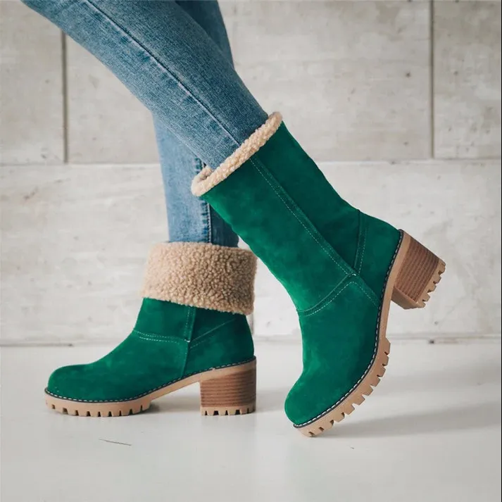 Cressida - folding winter boots for women
