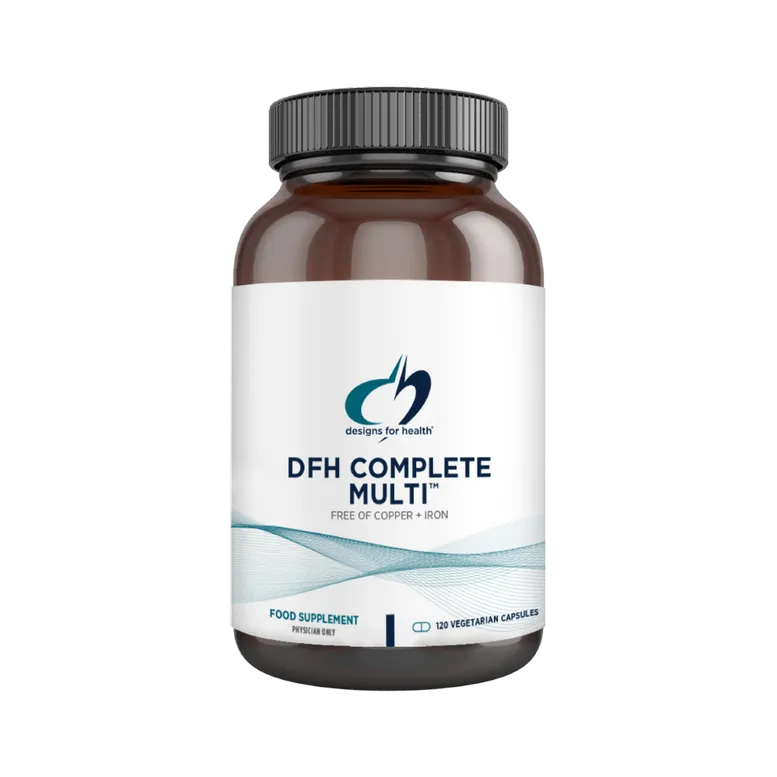 Designs For Health DFH Complete Multi Free of Copper   Iron 120's