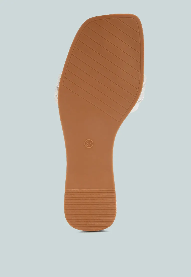 Diamante Flat Sandals By RAG