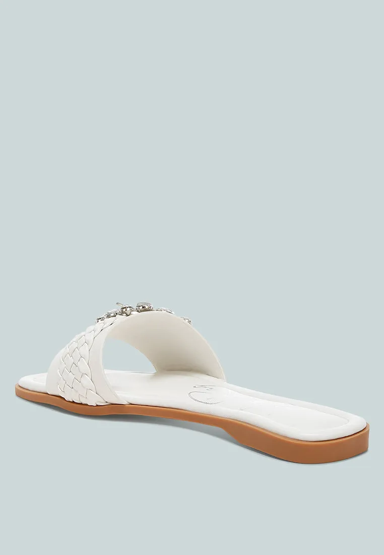 Diamante Flat Sandals By RAG