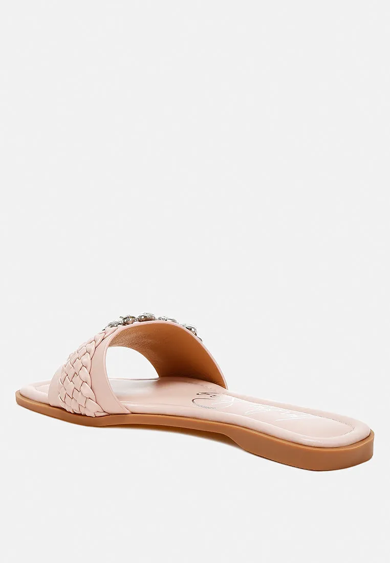 Diamante Flat Sandals By RAG