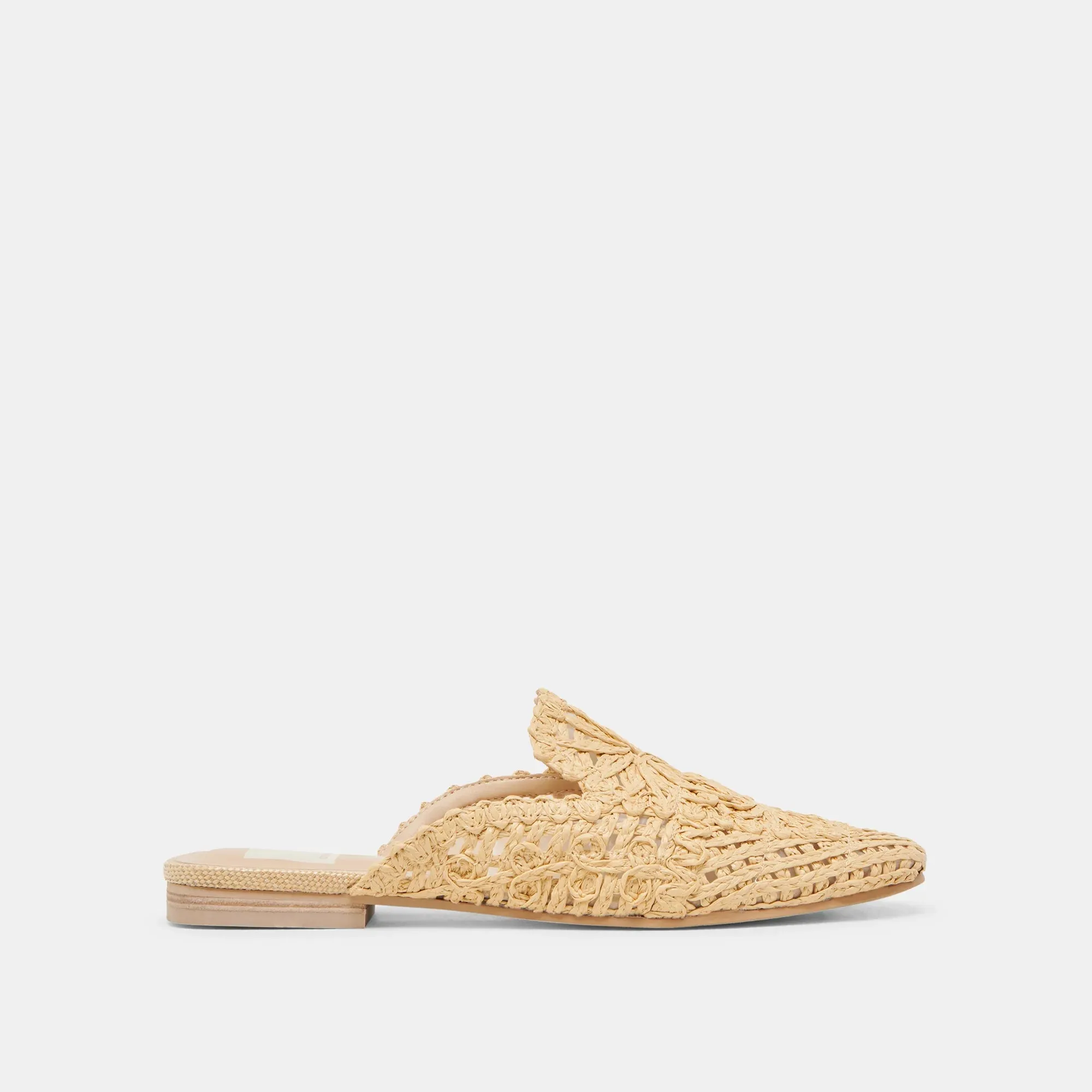 Diya Flats | Light Natural Macrame