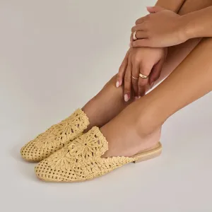 Diya Flats | Light Natural Macrame