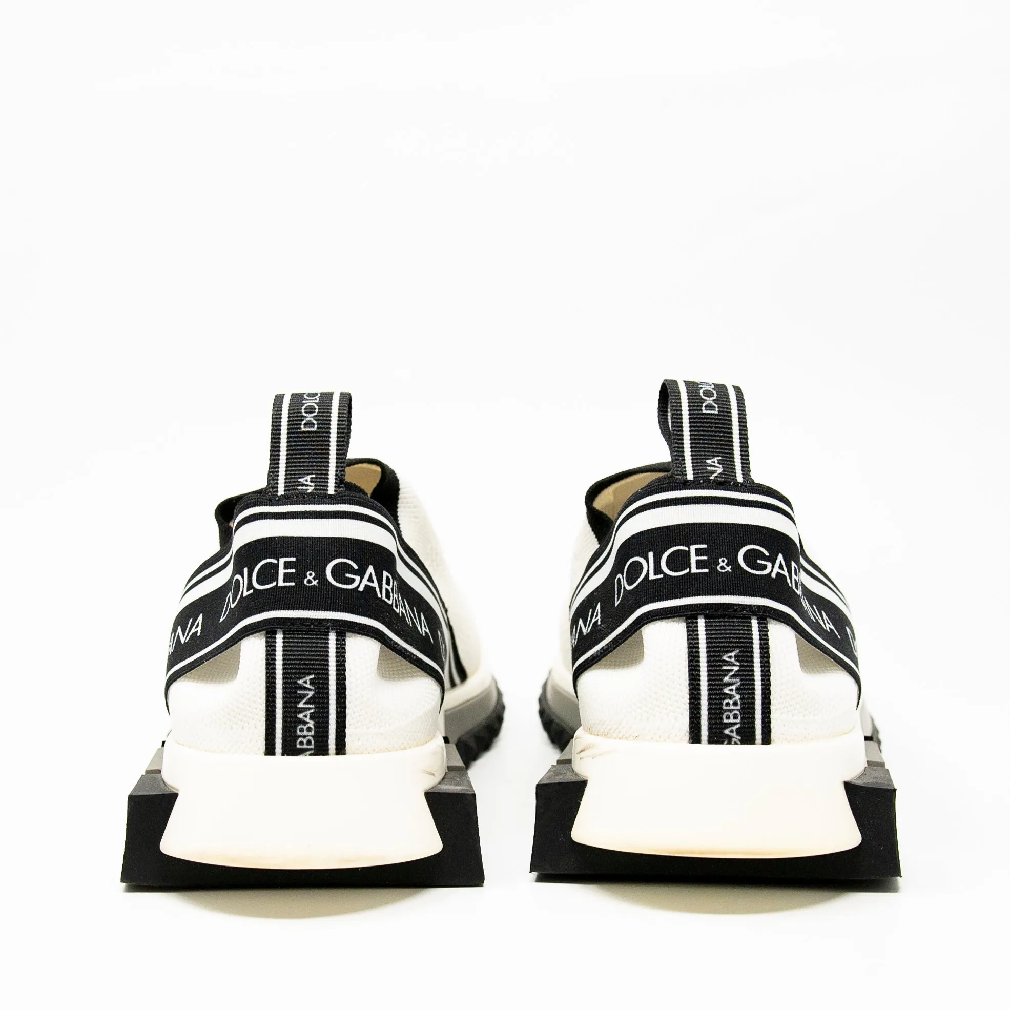 Dolce & Gabbana White Sorrento Sneakers 40