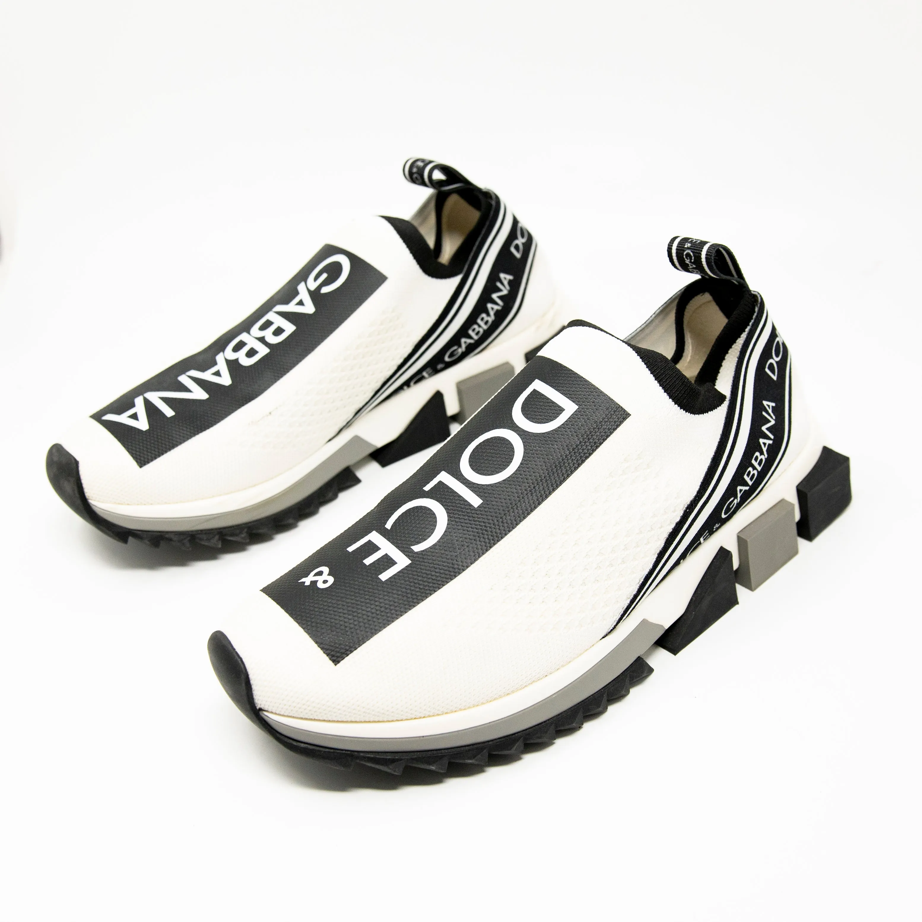 Dolce & Gabbana White Sorrento Sneakers 40