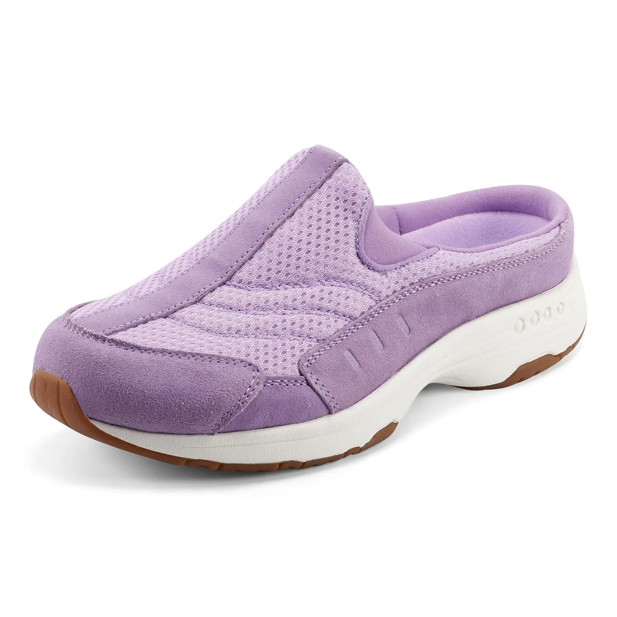 Easy Spirit Women's Traveltime90 Mule, Light Purple, 7.5