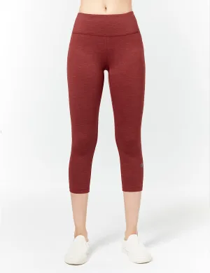 easyoga LA-VEDA Twiggy Core Capris4 - M42 M-Brick red