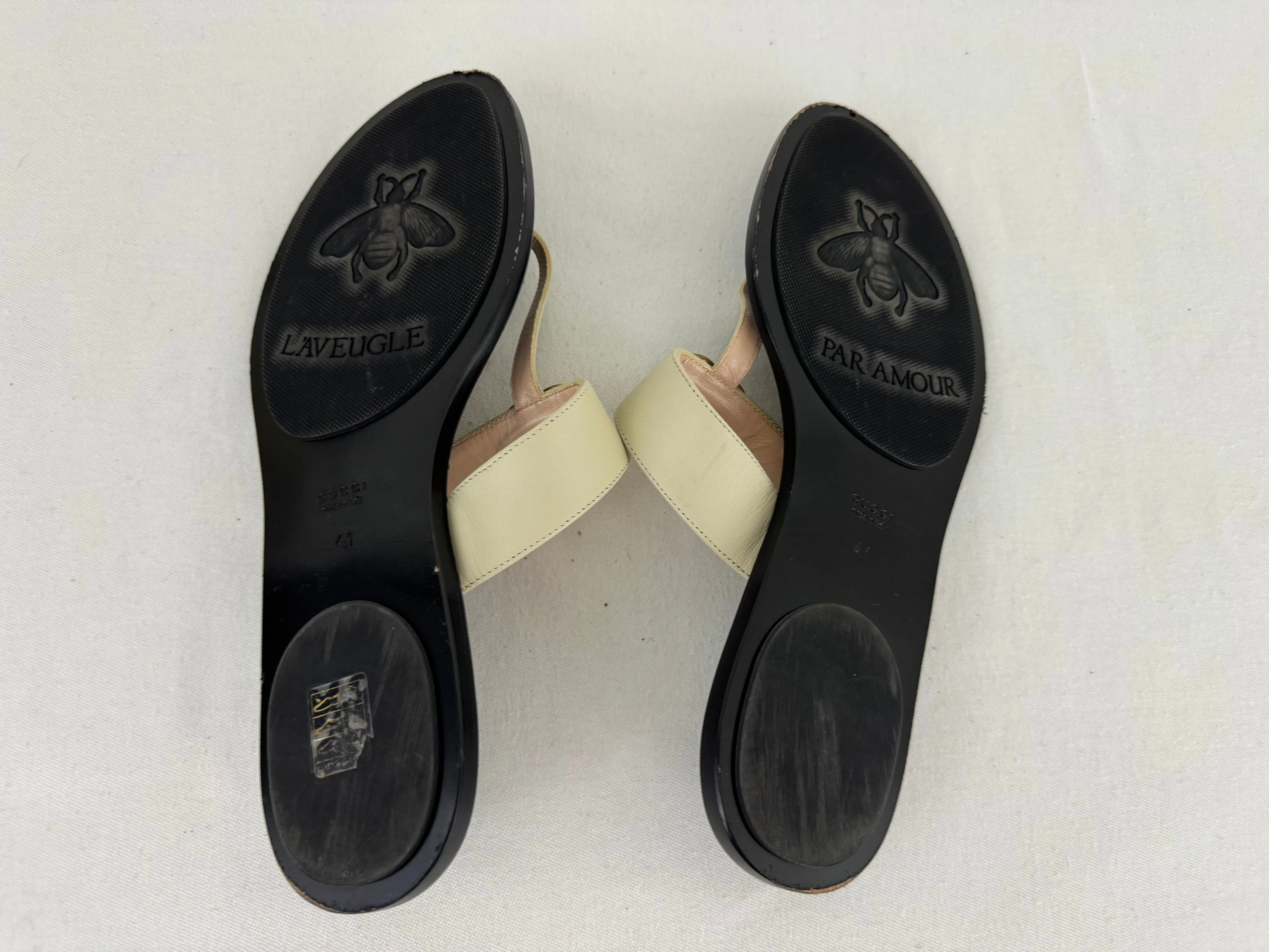 Gucci Marmont T-Strap Sandal Size 11