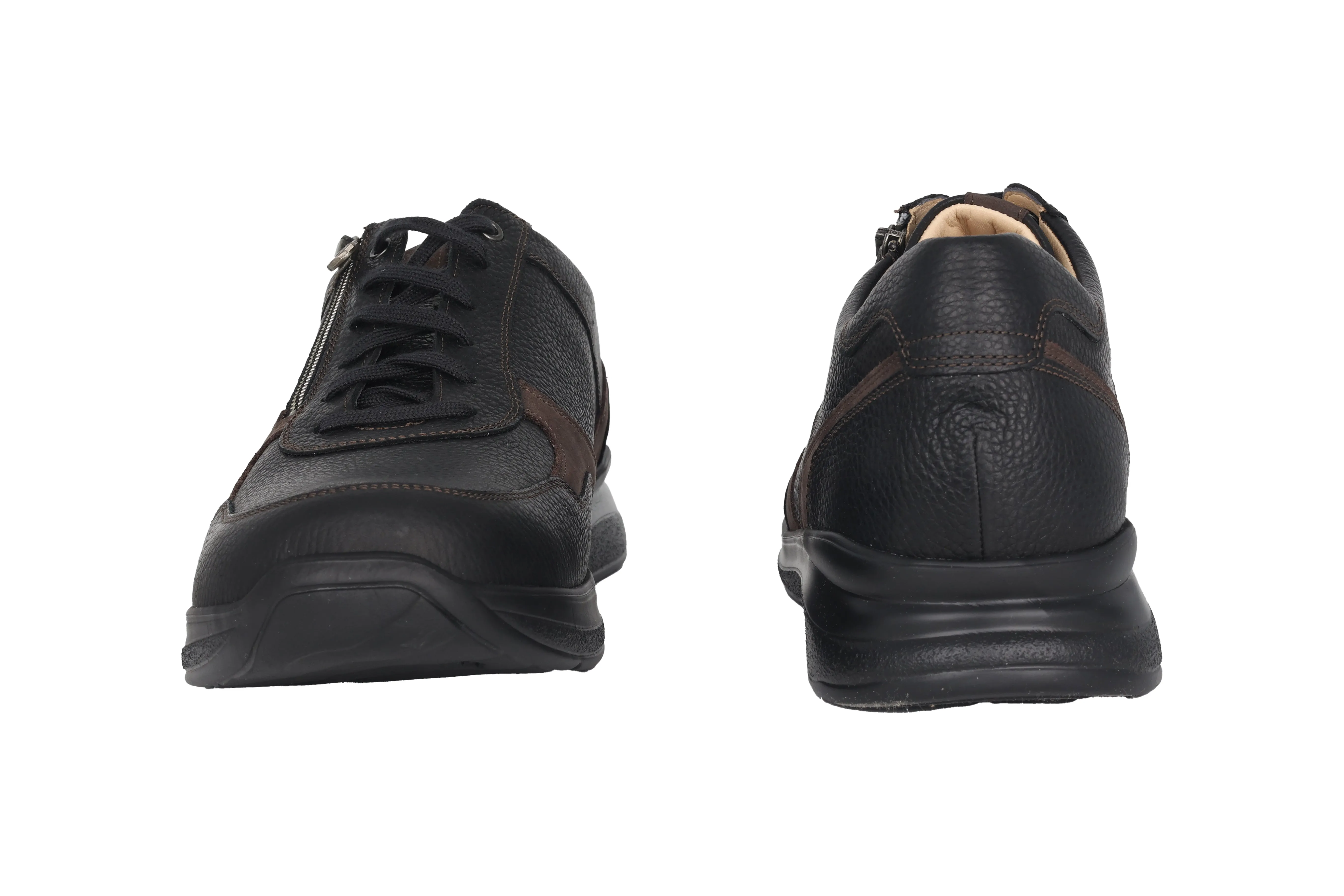 'Harald' men's wide fit (H) sneaker - black