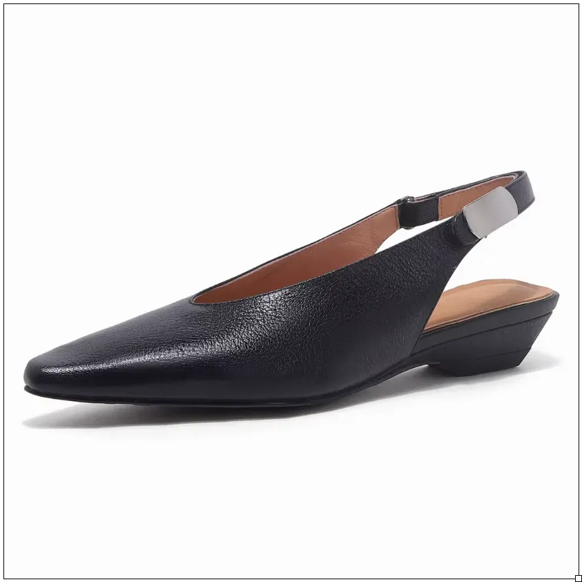 Harley Pointed Toe Slingback Flats