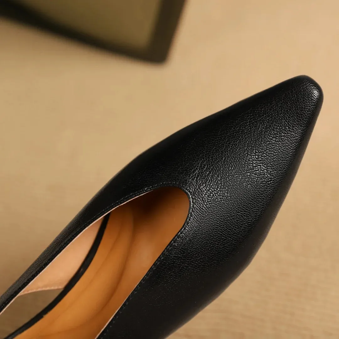 Harley Pointed Toe Slingback Flats