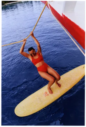 High Tide Surf Bottoms - Red