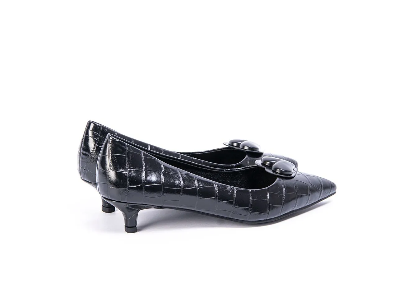 IBI KITTEN HEEL PUMPS