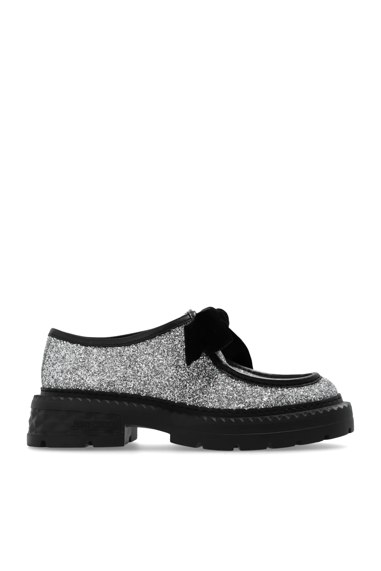 Jimmy Choo Marlow loafers in SILVER - 37.5
